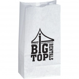 Promotional Logo Popcorn Bag - 4.75"w x 8.75"h x 3"d