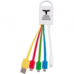 4-in-1 MFi Certified Custom Charger Cord Set