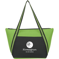 Insulated Non-Woven Custom Logo Cooler Tote - 13"w x 8"h x 5"d
