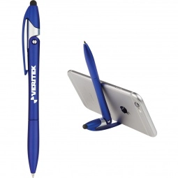 Javelin Style Folding Custom Stylus Pen w/ Phone Stand 