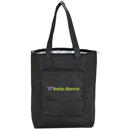 Barbuda Folding Promotional Cooler Tote - 17"w x 15.75"h x 5.5"d
