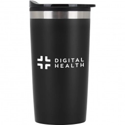 Antimicrobial Stainless Steel Custom Tumbler w/ Plastic Liner - 20 oz.